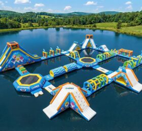 S663 Baby Shark Theme Inflatable Water Park