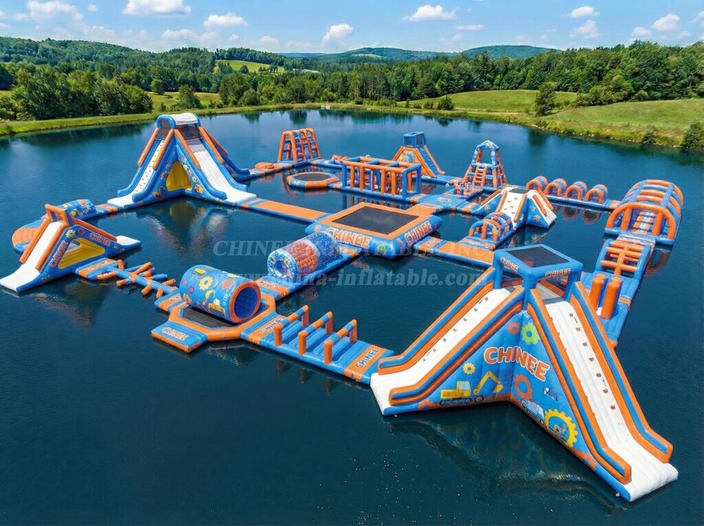 S668 Blippi Wonders Theme Inflatable Water Park