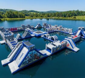 S690 Knight Theme Inflatable Water Park