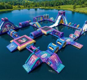 S704 Shimmer & Shine Theme Inflatable Water Park