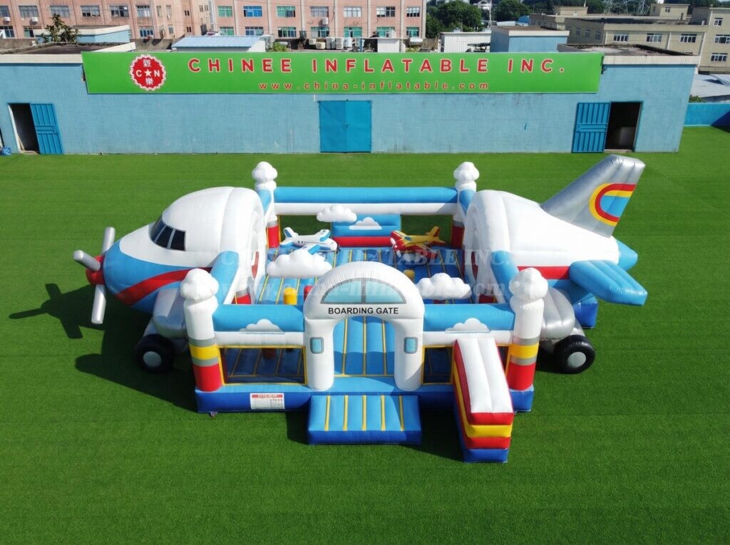 T2-7100 Airplane Theme Inflatable Bouncer