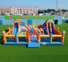 T2-7107 Blippi Wonders Theme Inflatable Bouncer