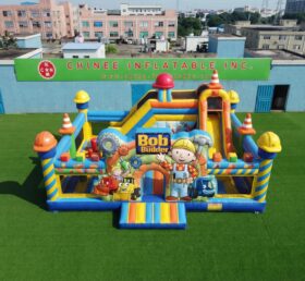 T2-7108 Bob The Builder Theme Inflatable Bouncer
