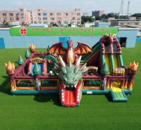 T2-7115 Dragon Theme Inflatable Bouncer