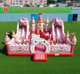 T2-7124 Hello Kitty Theme Inflatable Bouncer