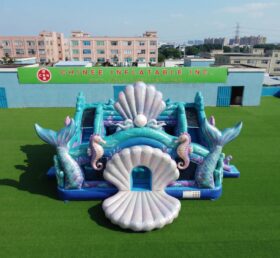 T2-7132 Mermaid Theme Inflatable Bouncer