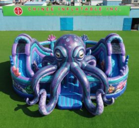 T2-7140 Octopus Theme Inflatable Bouncer