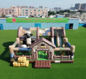 T2-7156 Shaun The Sheep Theme Inflatable Bouncer