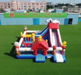 T2-7157 Snoopy Theme Inflatable Bouncer