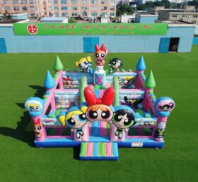 T2-7164 The Powerpuff Girls Theme Inflatable Bouncer