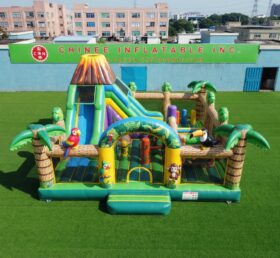 T2-7169 Tropical Theme Inflatable Bouncer