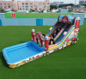 T8-6146 Farm Theme Inflatable Water Slide