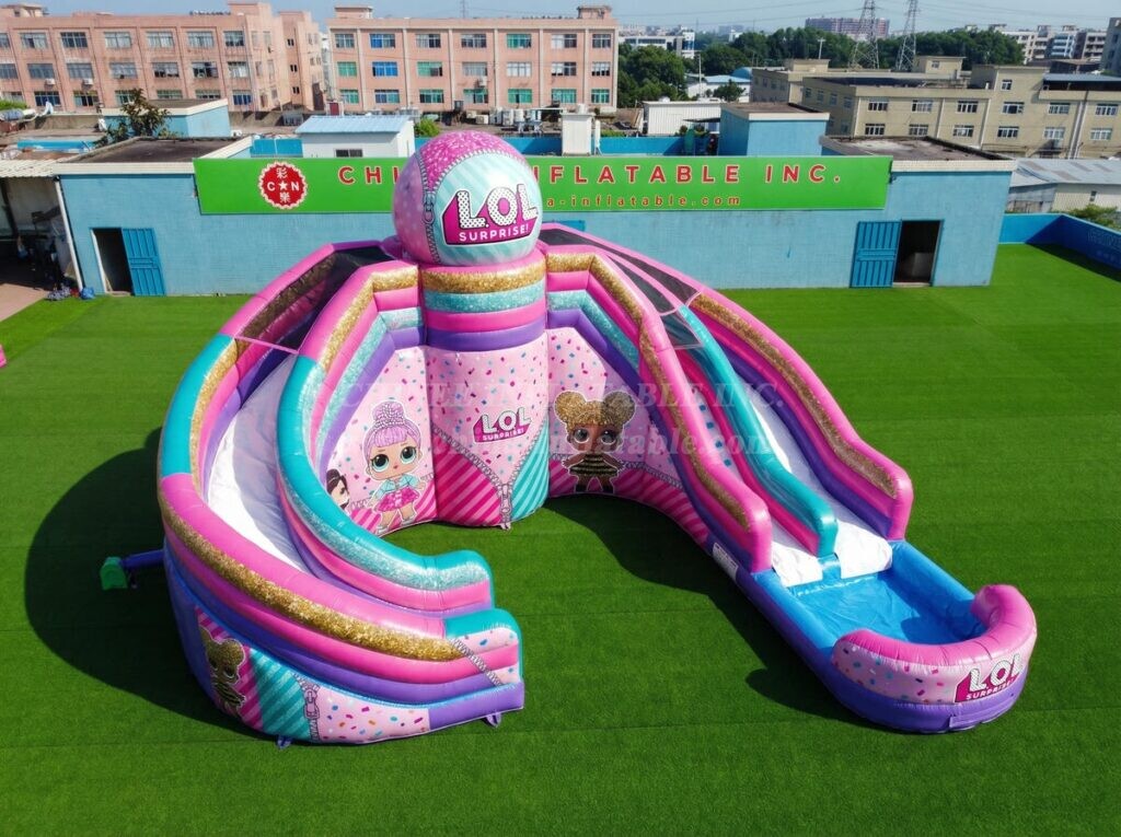 T8-6164 L.O.L.SURPRISE Theme Inflatable Water Slide