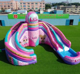T8-6164 L.O.L.SURPRISE Theme Inflatable Water Slide