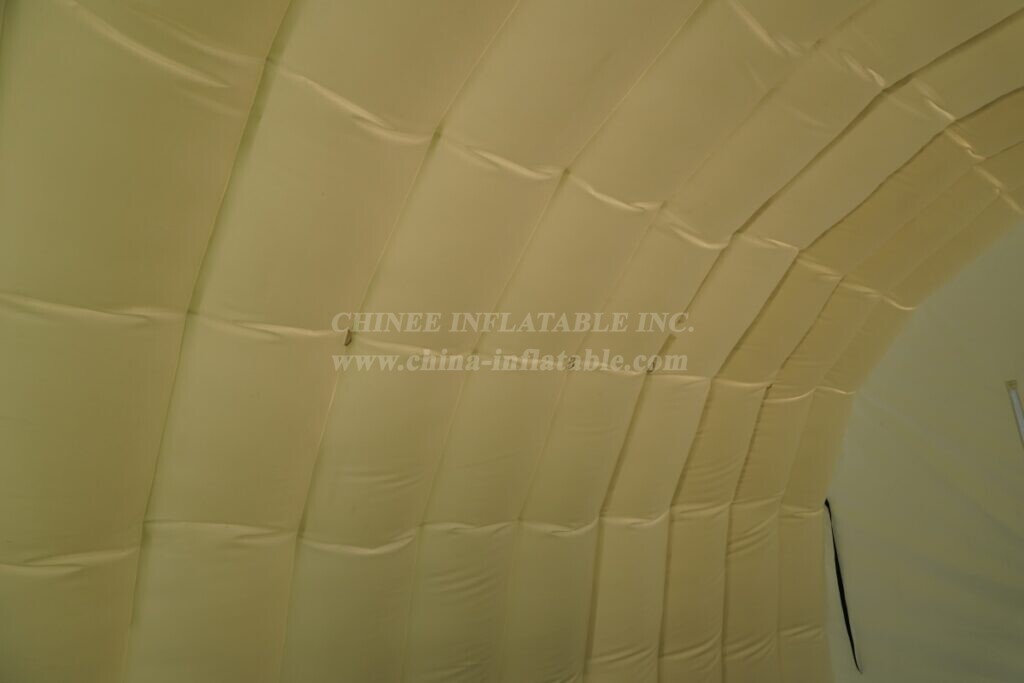 Tent1-424B White Branded Inflatable Event Tent