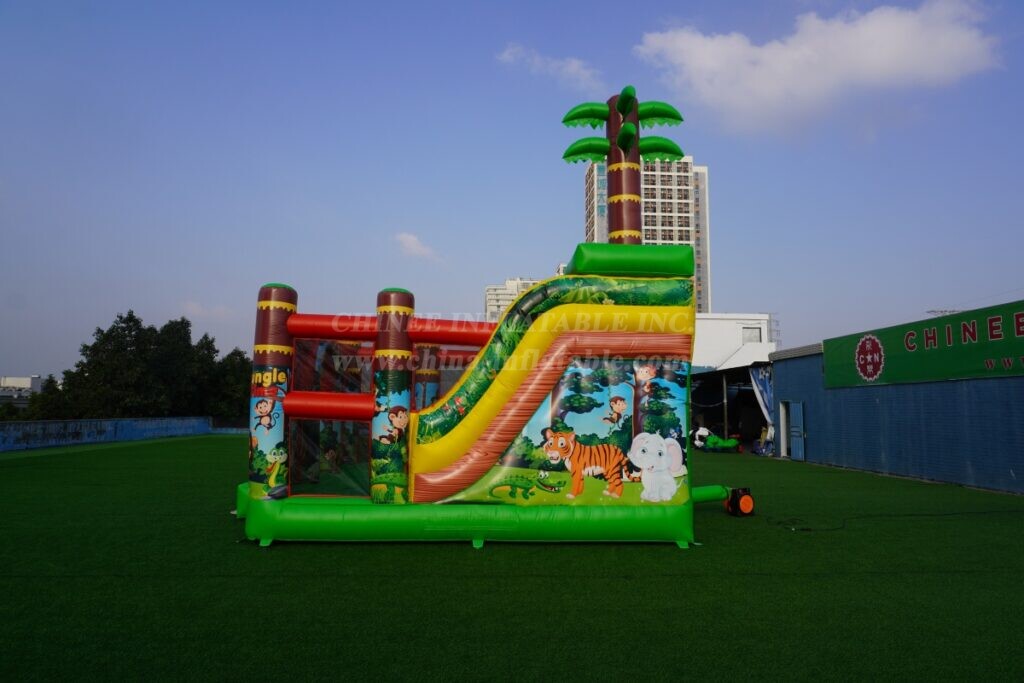 T2-4103H Jungle-themed Inflatable Combos