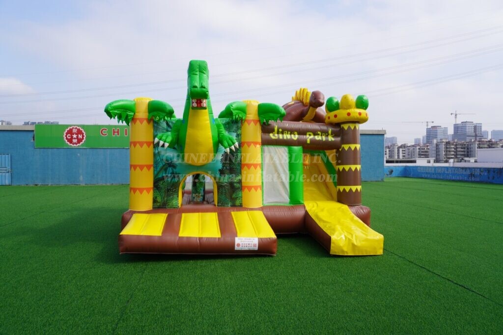 T2-3463B Dinosaur Park Inflatable Combo