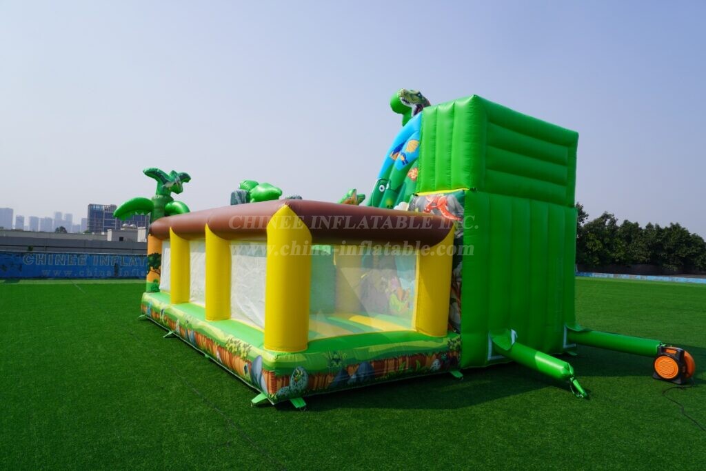 T2-4953B Dinosaur-themed Inflatable Combo