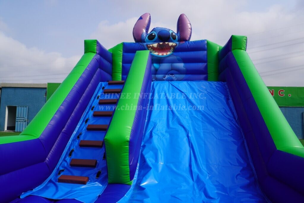 T8-108E Lilo & Stitch Theme Inflatable Slide