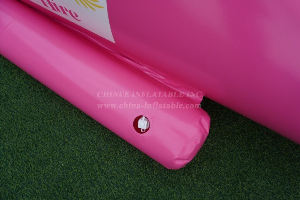 T11-560B Inflatable Pink Slide for Pool Activities
