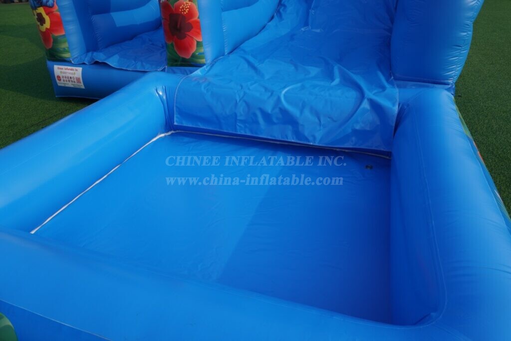 T8-8466B1 Lilo & Stitch Theme Inflatable Water Slide