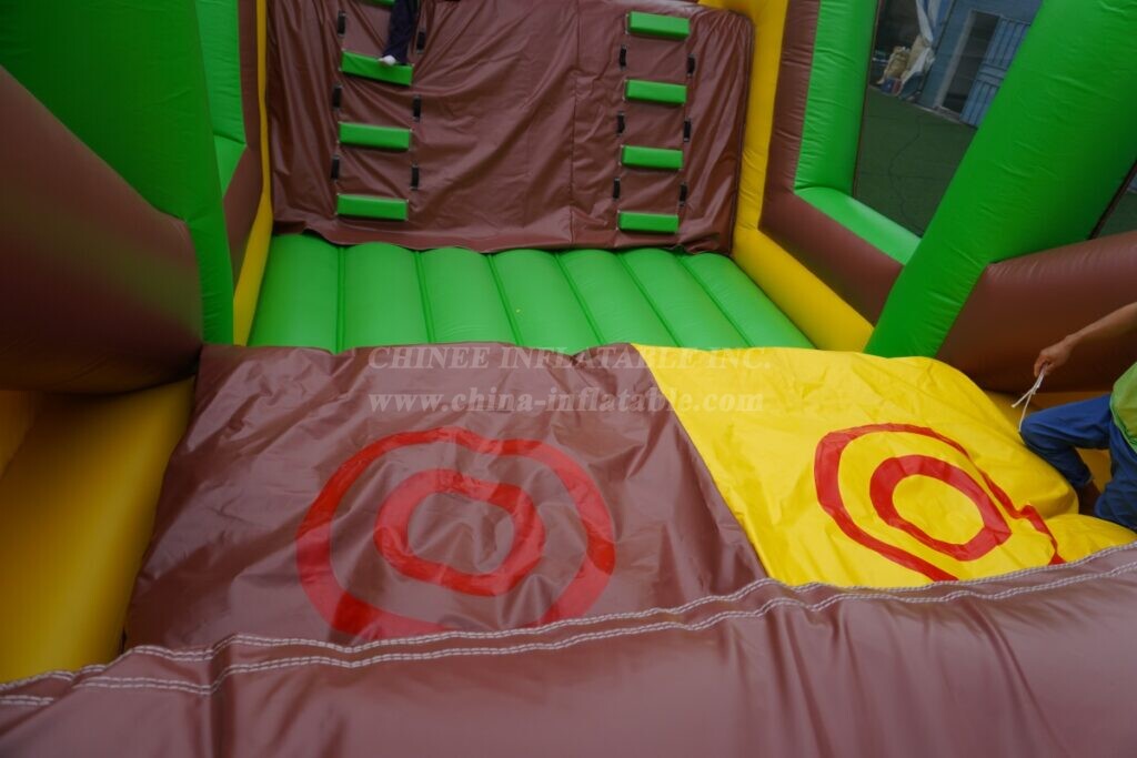 T7-1811 Jungle Adventure Inflatable Obstacle Course