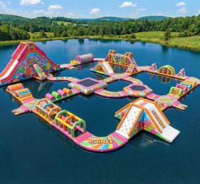 S720 Candy Theme Inflatable Water Park