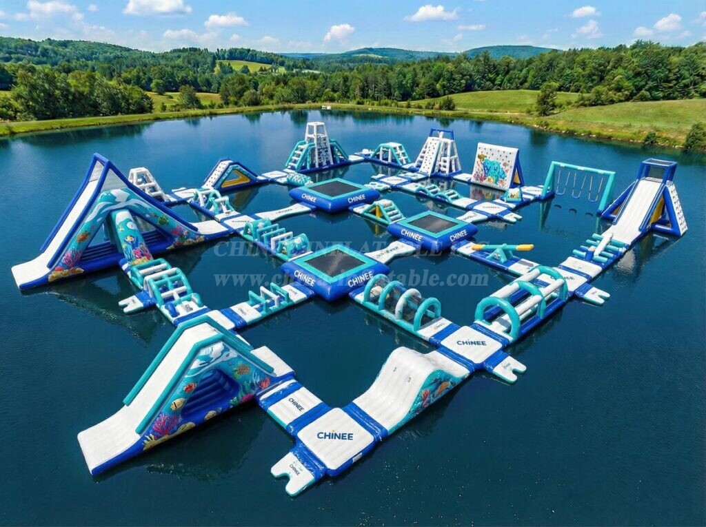 S730 Ocean Theme Inflatable Water Park