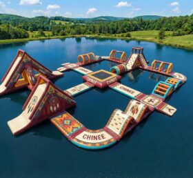 S757 American Indian Theme Inflatable Water Park
