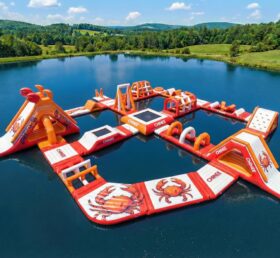 S770 Crab Theme Inflatable Water Park