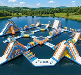 S774 Dog Theme Inflatable Water Park