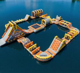 S781 Excavator Theme Inflatable Water Park