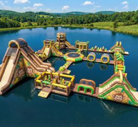 S803 Monkey Theme Inflatable Water Park