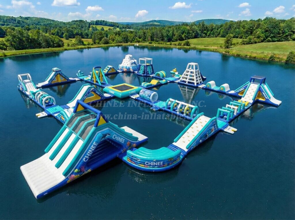 S806 Ocean Theme Inflatable Water Park