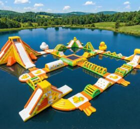 S852 Duck Theme Inflatable Water Park