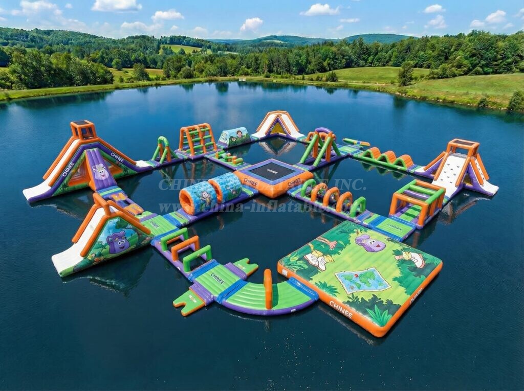 S894 Dora Theme Inflatable Water Park