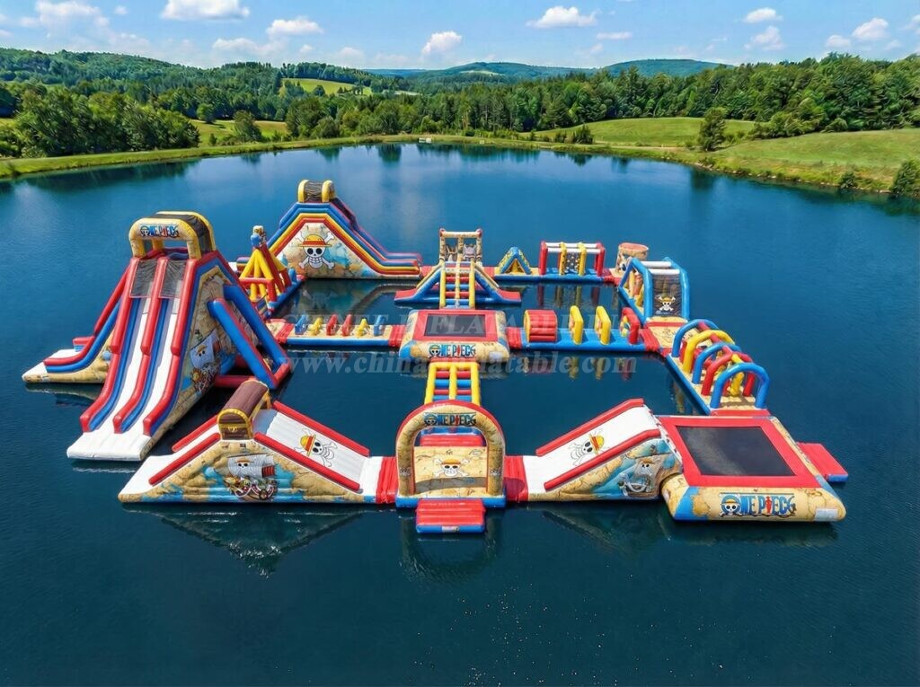 S914 One Piece Theme Inflatable Water Park