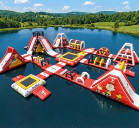 S930 Snoopy Theme Inflatable Water Park