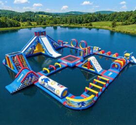 S931 Sonic Theme Inflatable Water Park