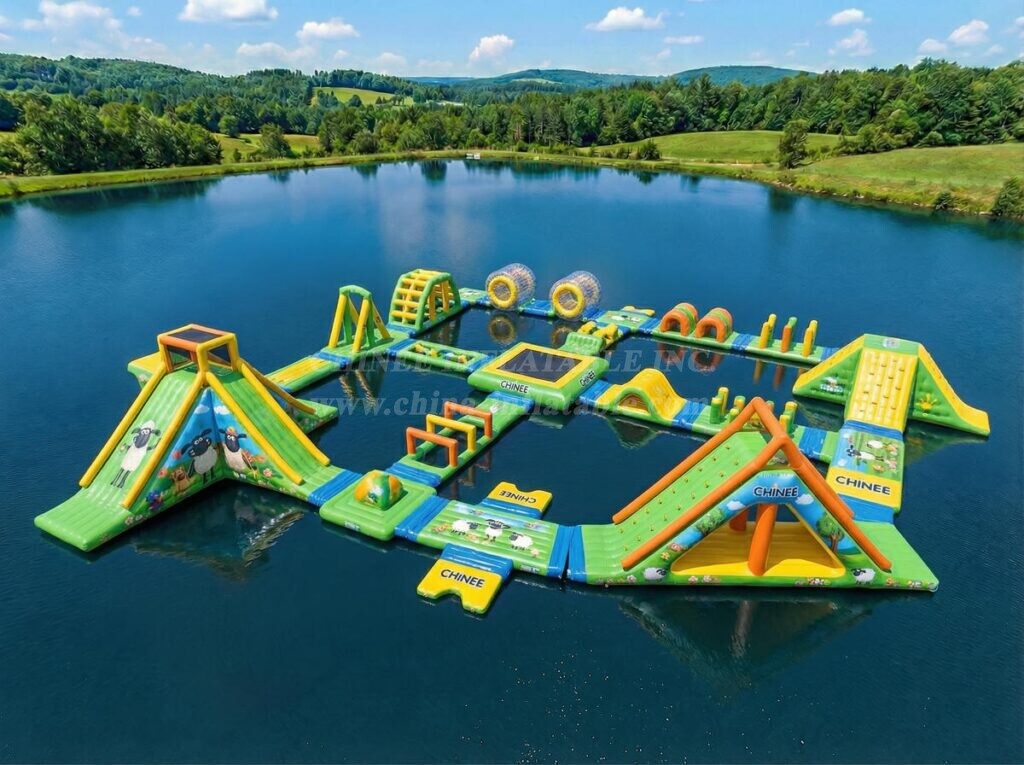 S944 Timmy Time Theme Inflatable Water Park