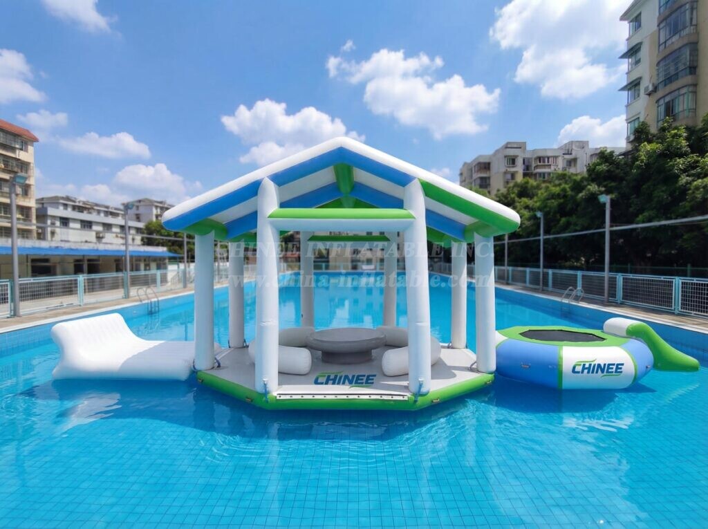 T10-616 Floating Canbana With Lounge– Floating Island Combo