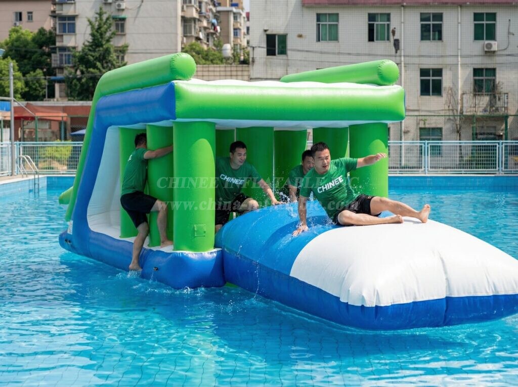 T10-630 Inflatable Water Blob for Aquatic Park — Jumping Pillow