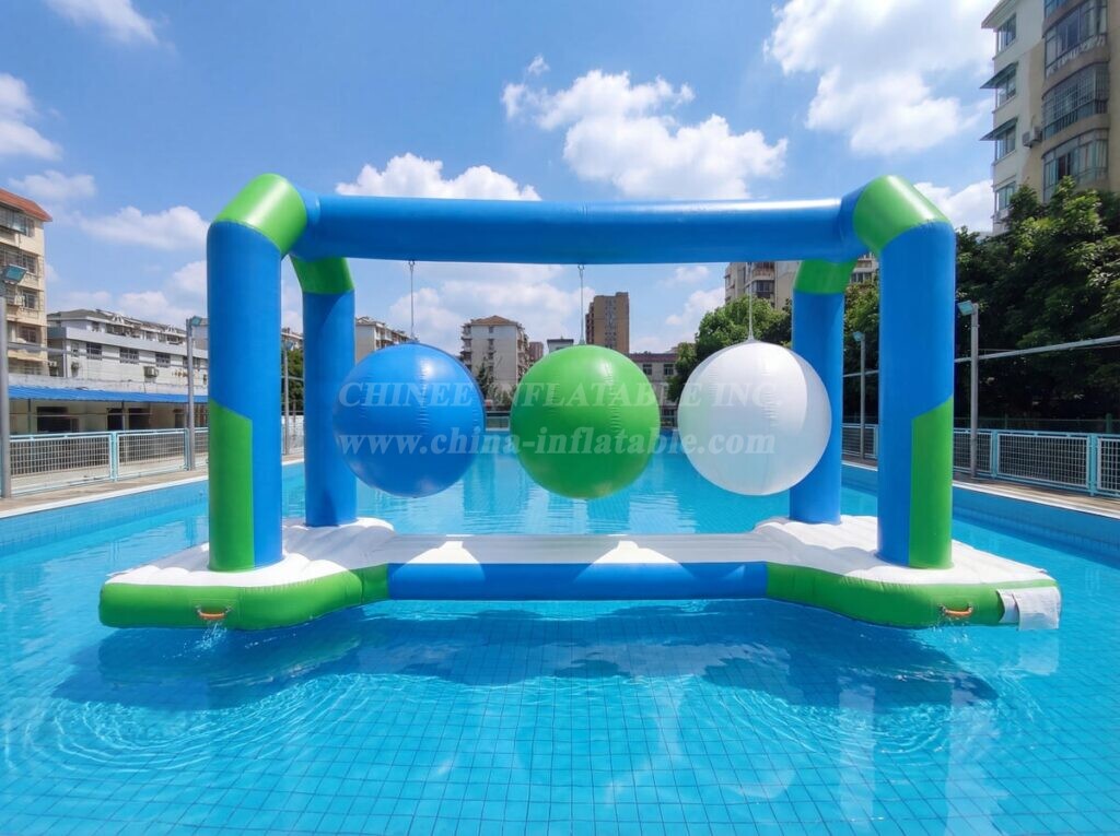 T10-614 Swinging Ball Challenge Module for Floating Parks — Ball obstacle