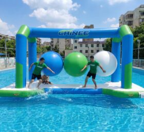 T10-614 Swinging Ball Challenge Module for Floating Parks — Ball obstacle