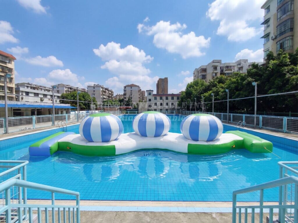 T10-624 Inflatable Aqua Park Games – 3 Caps