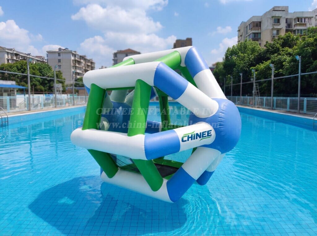 T10-637 Inflatable Water Wheel Inflatable for Water Park Fun – Hamster Wheel