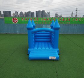 T2-8210 Pure Blue Wedding Inflatable Castle