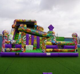 T6-848C Comic Theme Inflatable Park