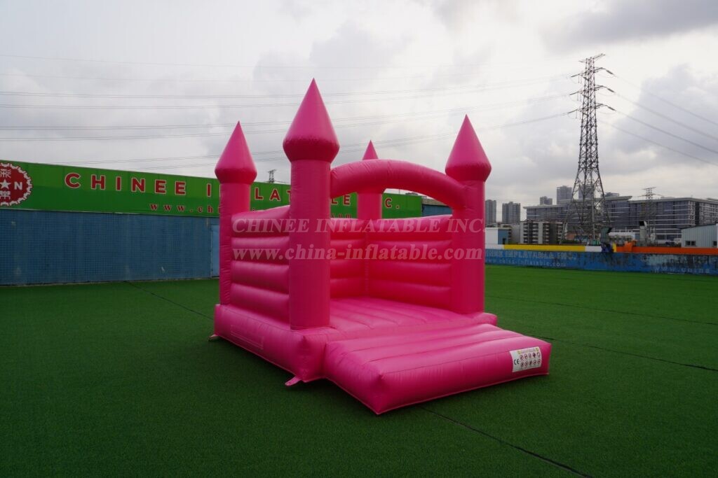 T2-8210B Pink Wedding Inflatable Castle