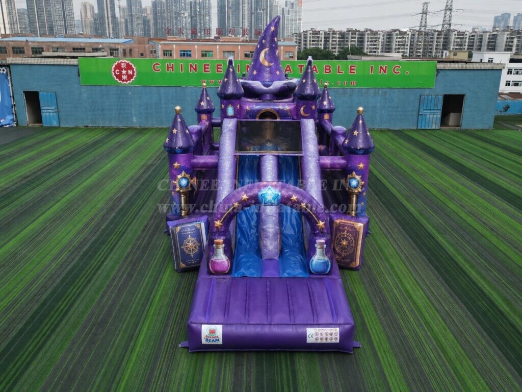 T2-8391B Wizard Theme Inflatable Castle